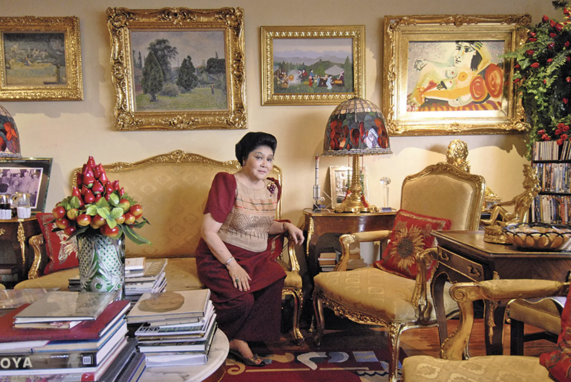 Imelda Marcos the former First Lady of Philippines was duped into buying dozens of misattributed and copied works by the art dealer Adriana Bellini