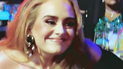 Adele won three awards