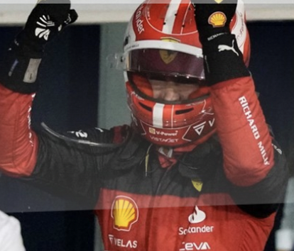 Charles Leclerc wins thr Bahrian F1 Grand Pix