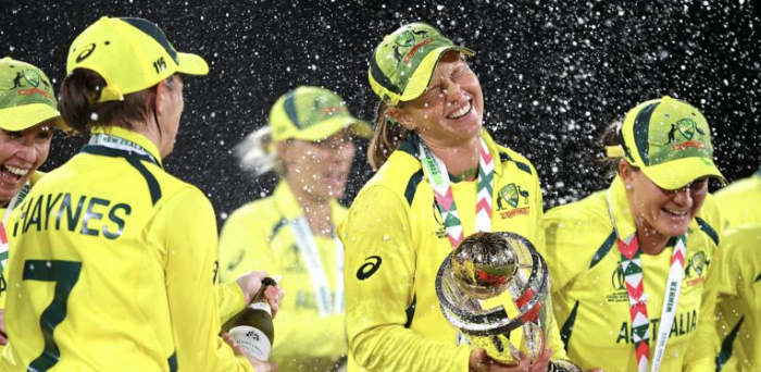 Austalia wins the Women's World Cup beating Engalnd