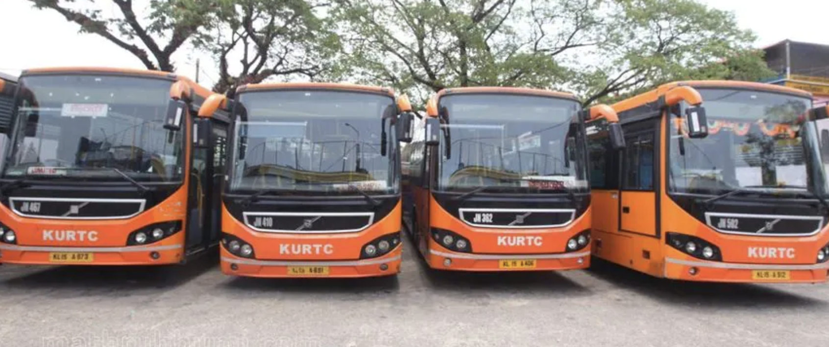 KSTRC low-level buses used for shool