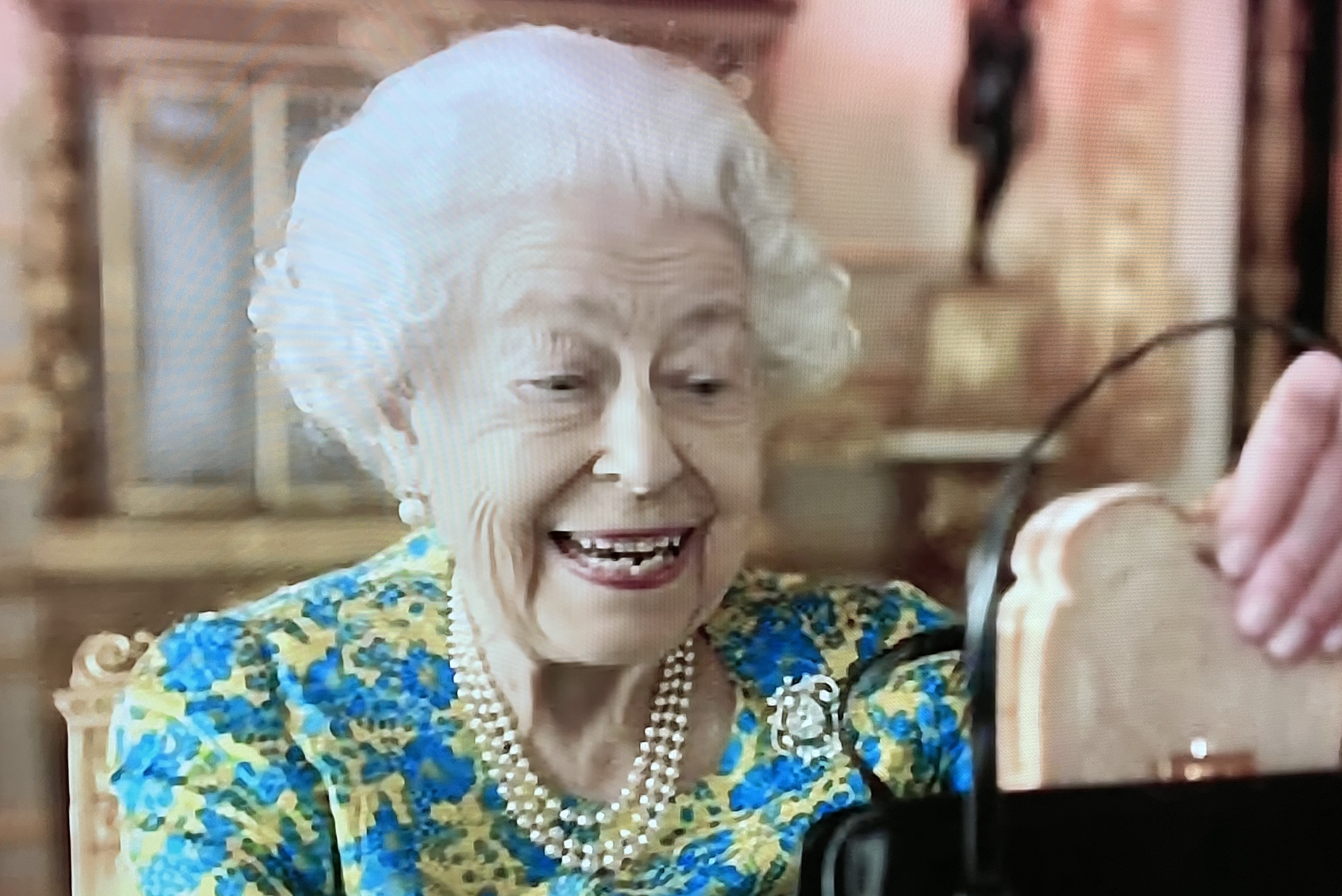 The Queen reveals Jam Sandwich in her bag