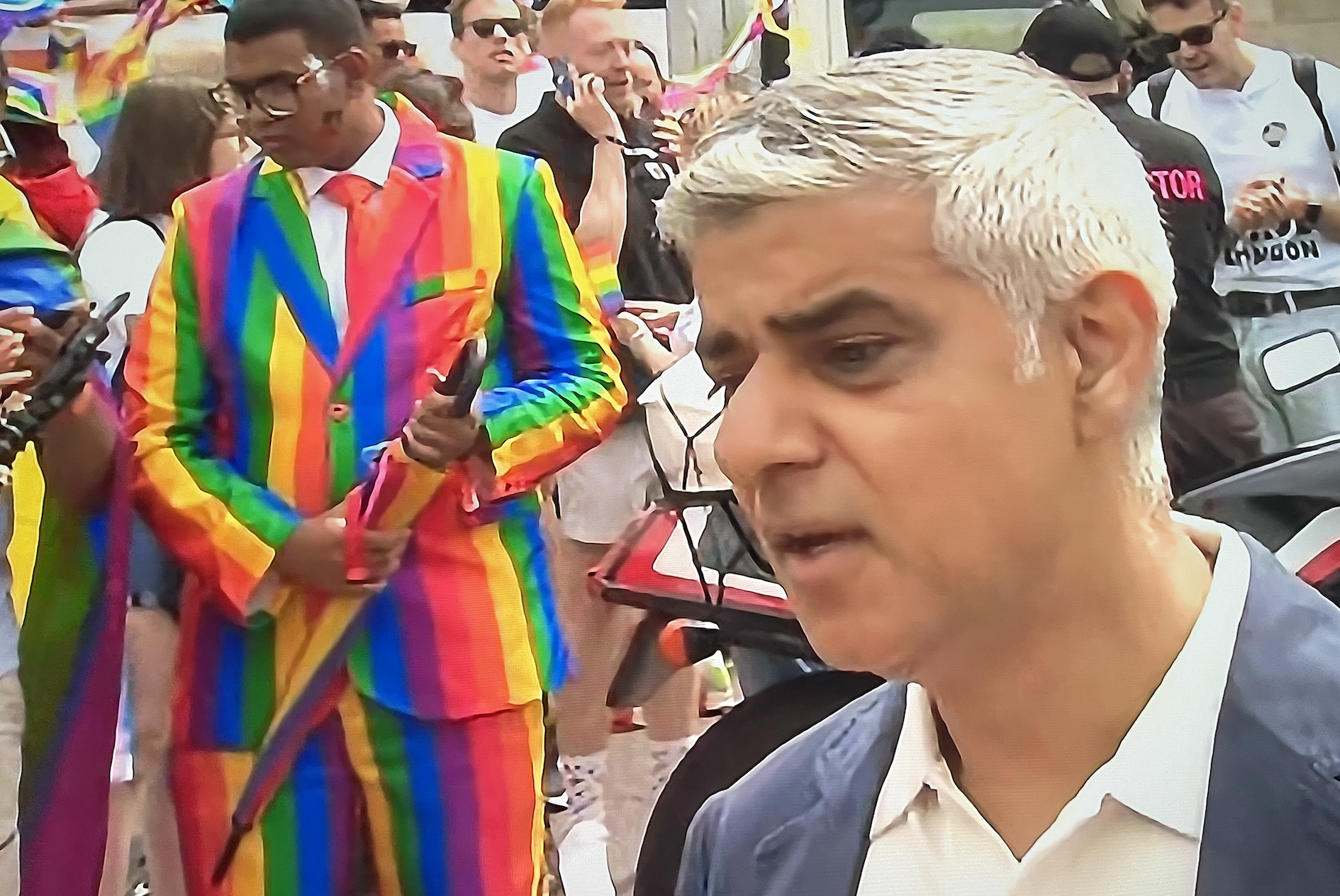 The Mayor of London said there was still a danger to the LGBT= community.