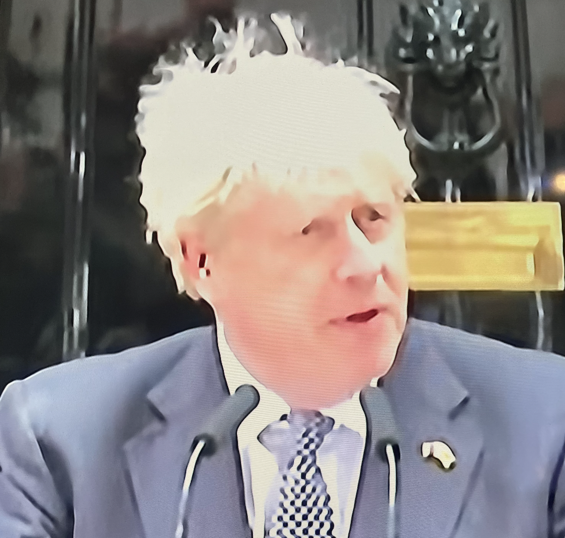 Boris Johnson, resigns as leader of the Conservative Party.
