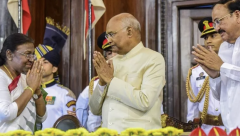 India's 15h President Mumru sworn-in
