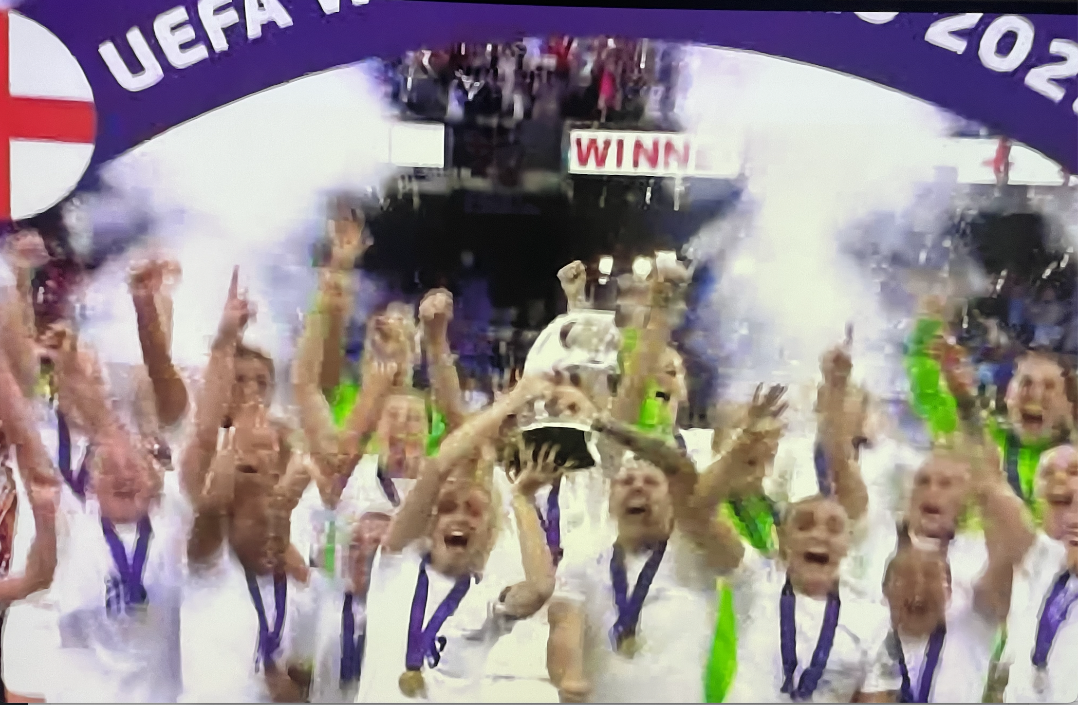 Lionesses lift the UEFA Euro 22 Women's Football trophy