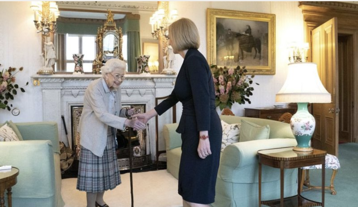 The Queen Appoints Liz Truss as UK's 56th Prime Minister.