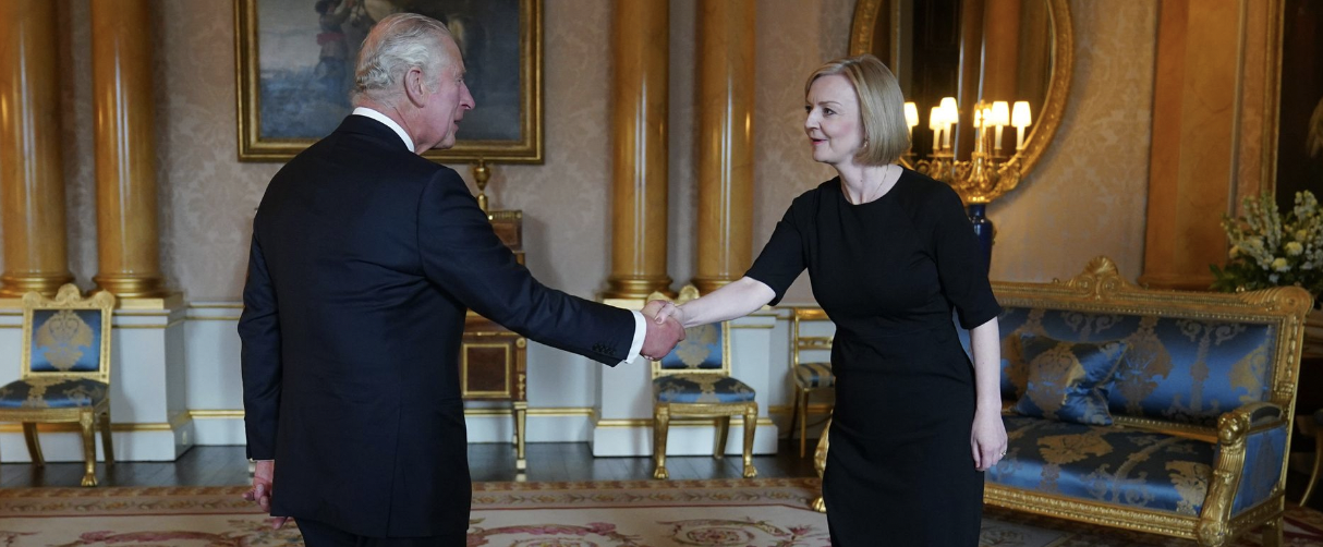 King Charles III audience with the Liz Truss Prime Minister.
