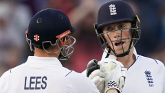 Lees and Crawley steers England to win
