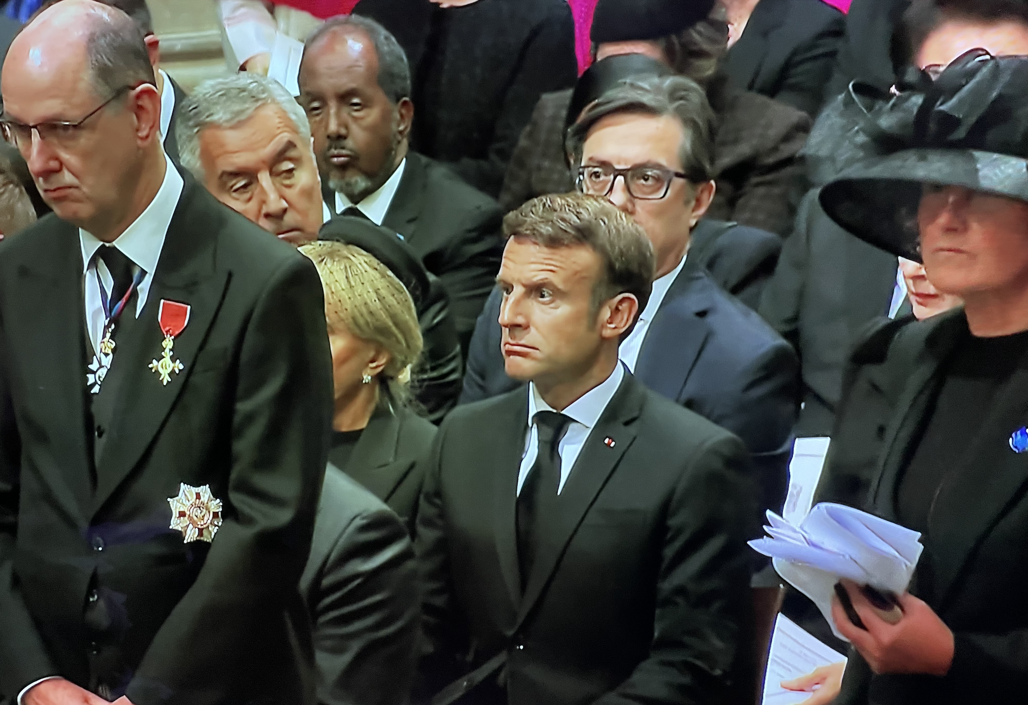 French President Emmanuel Jean-Michel Frédéric Macron.
