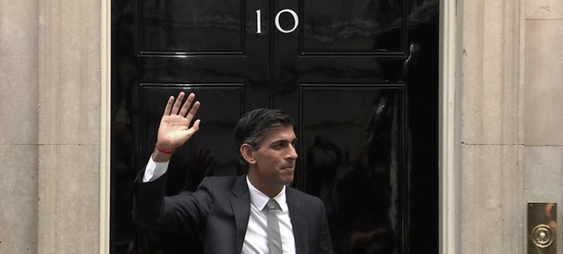 Rishi Sunak' s first speech to the nation outside No 10 Downing Street as UK's Prime Minister.